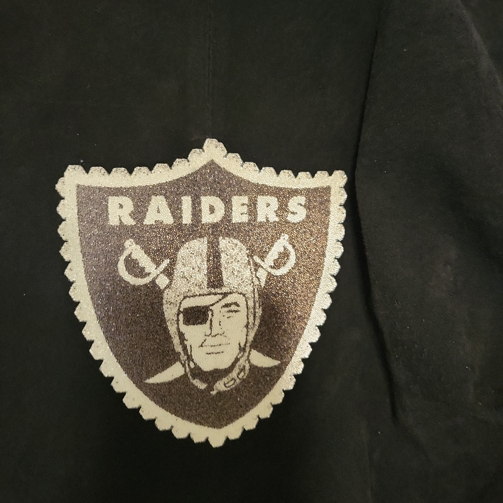 Raiders Black and Gray Jacket - Picture 5 of 5